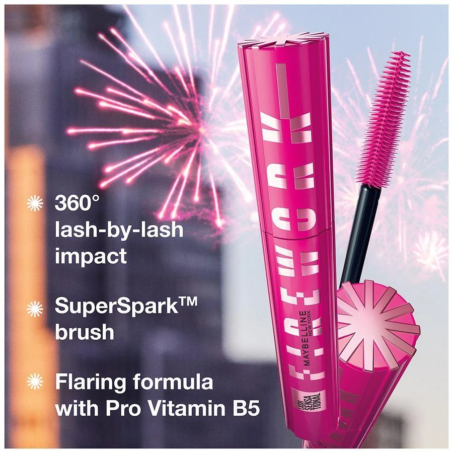 Maybelline Lash Sensational Firework Washable Mascara 5