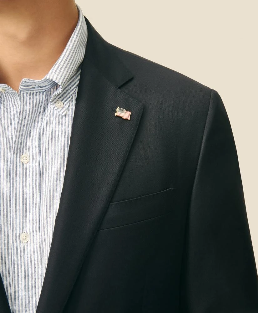 Brooks Brothers Classic Fit Stretch Saxxon™ Wool 1818 Blazer 2