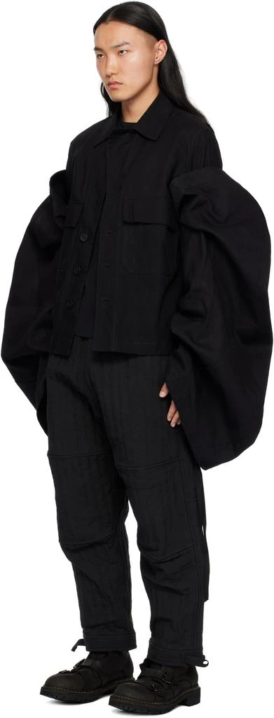 Julius Black Denim Leg Covers 5