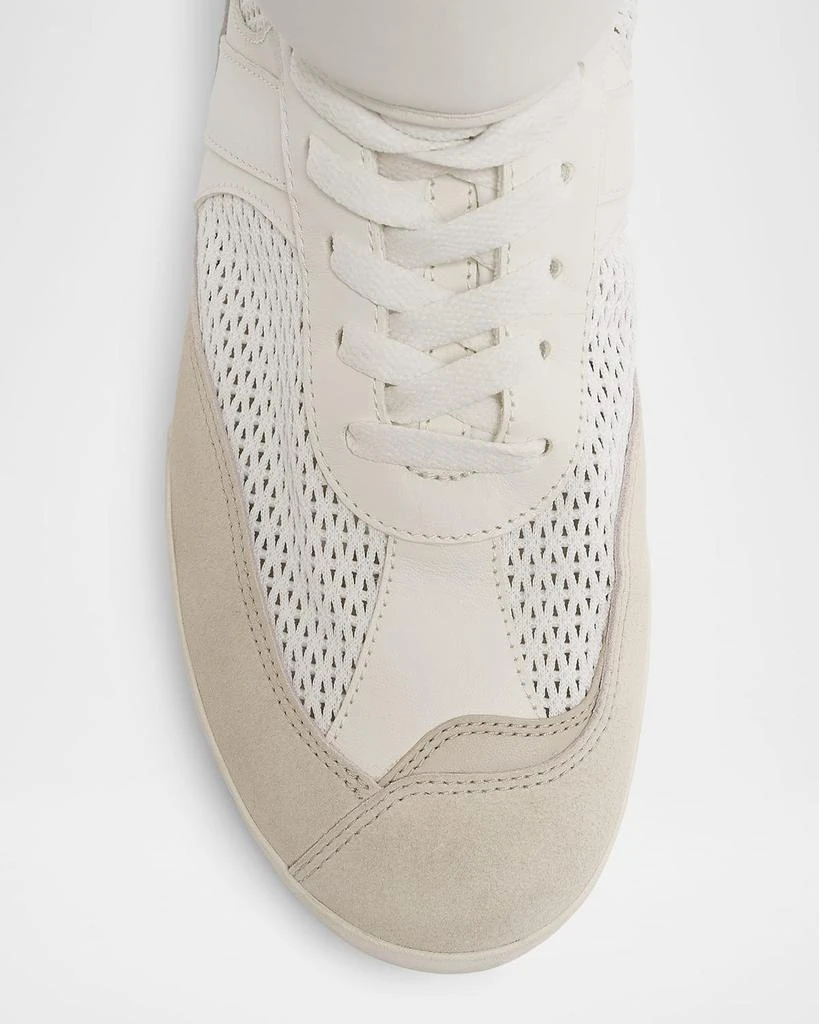 Chloé Kick High-Top Mesh Leather Sneakers 5