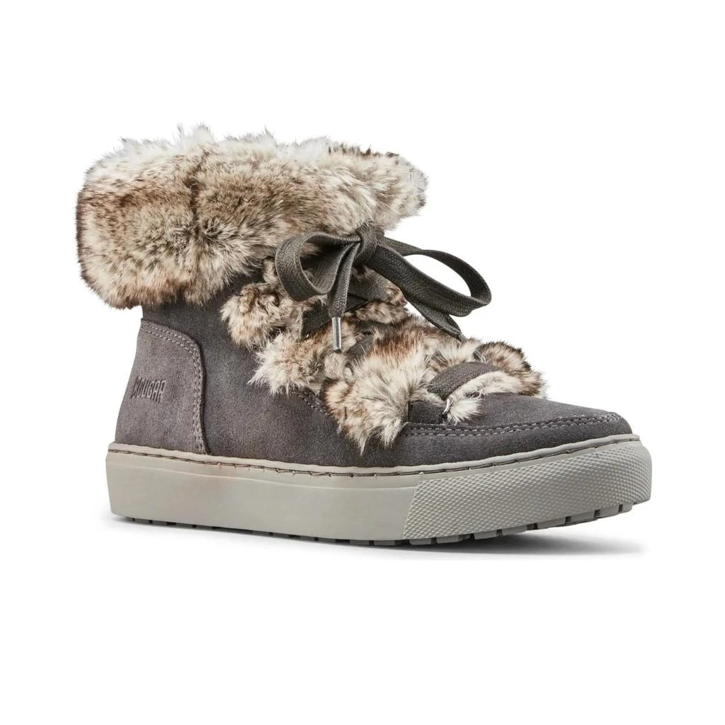 Cougar Women's Dasha Furry Booties In Pewter 2