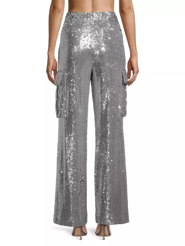 Milly Saison Sequins Cargo Pants 5