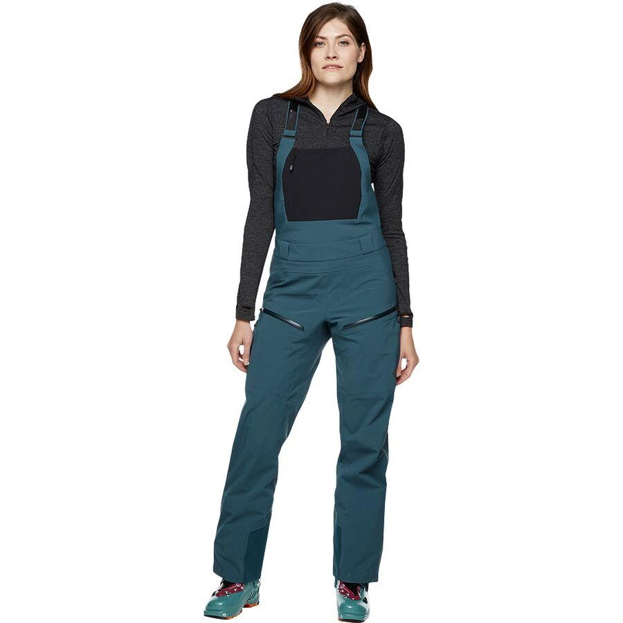 Black Diamond Recon Stretch Bib Pant - Women's 1