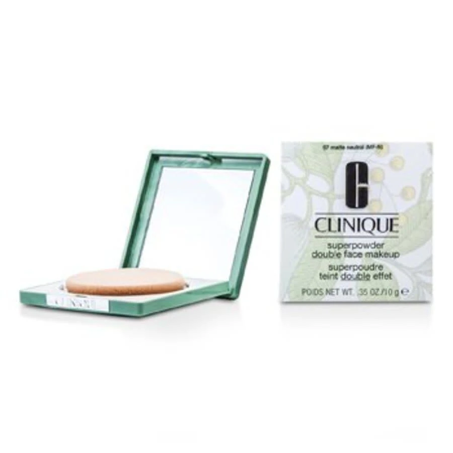 Clinique super Powder Double Face Makeup 07 Matte Neutral .35 oz