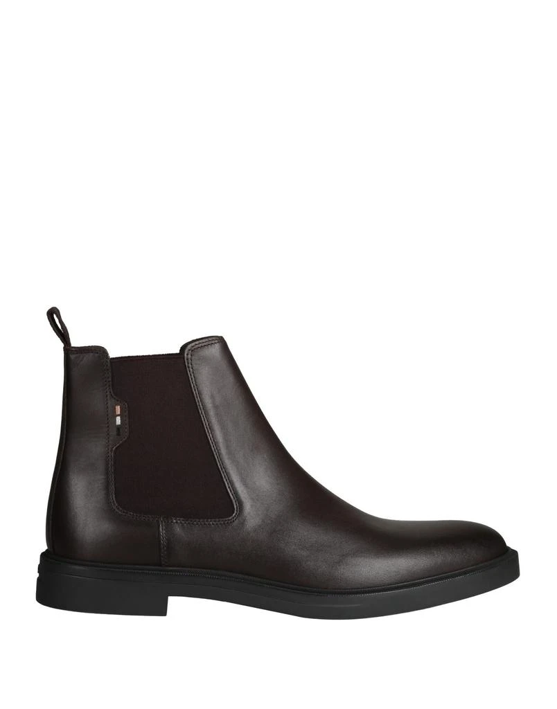 Hugo Boss Ryan 50503922 Chelsea Boots Men 8 Gray Leather  display picture 3