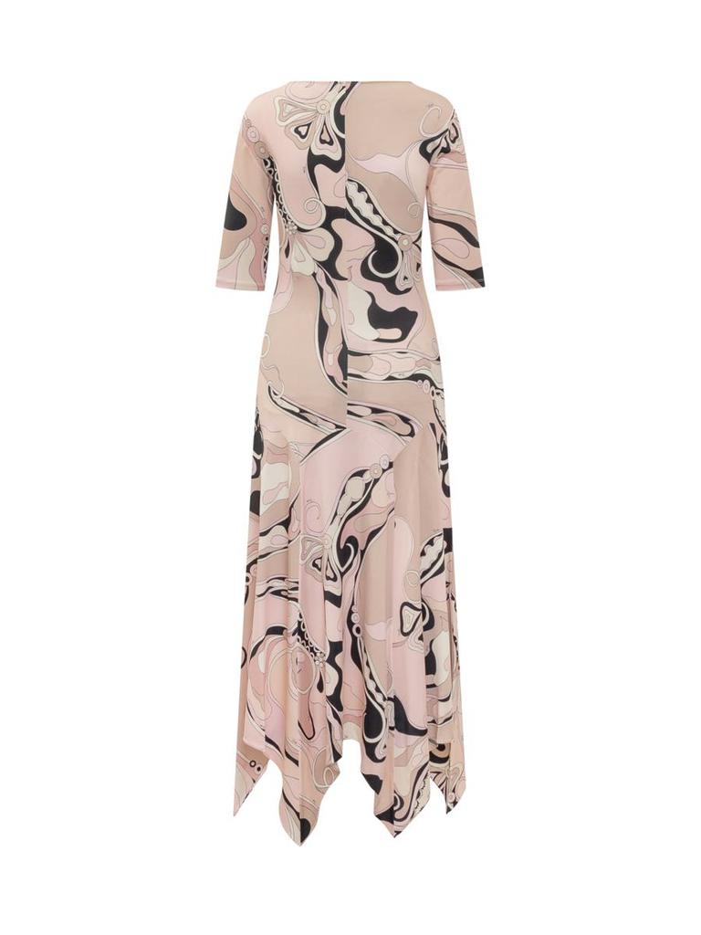 Pucci Pucci Orchid Print Dress