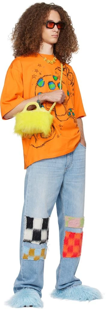 Marni SSENSE Exclusive Orange T-Shirt 4