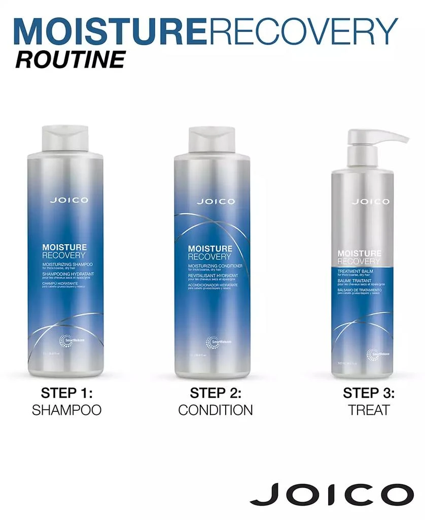 JOICO Moisture Recovery Moisturizing Conditioner For Dry Hair, 33.8 oz. 4