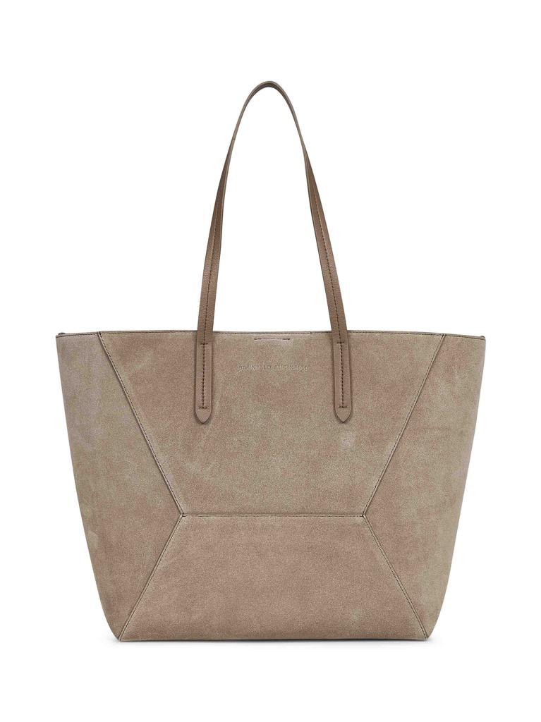 Brunello Cucinelli BRUNELLO CUCINELLI | Taupe BC Duo bag | Women | PZ