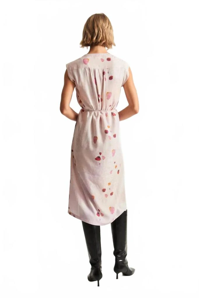 RAQUEL ALLEGRA Zaire Dress In Petal Pink 2