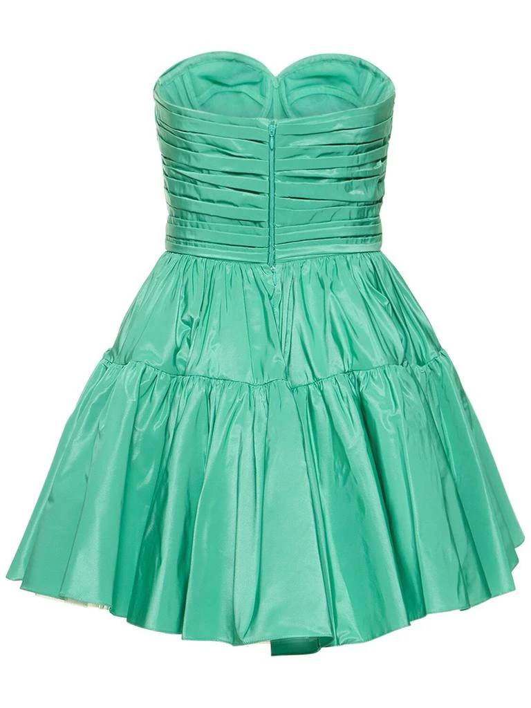 Zuhair Murad Strapless Taffeta Mini Dress 4