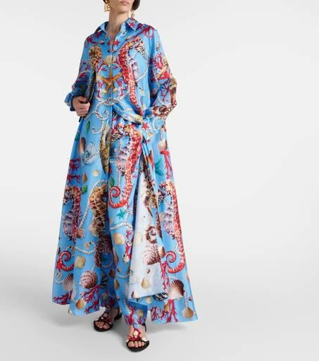 Dolce & Gabbana Capri printed silk kaftan 2