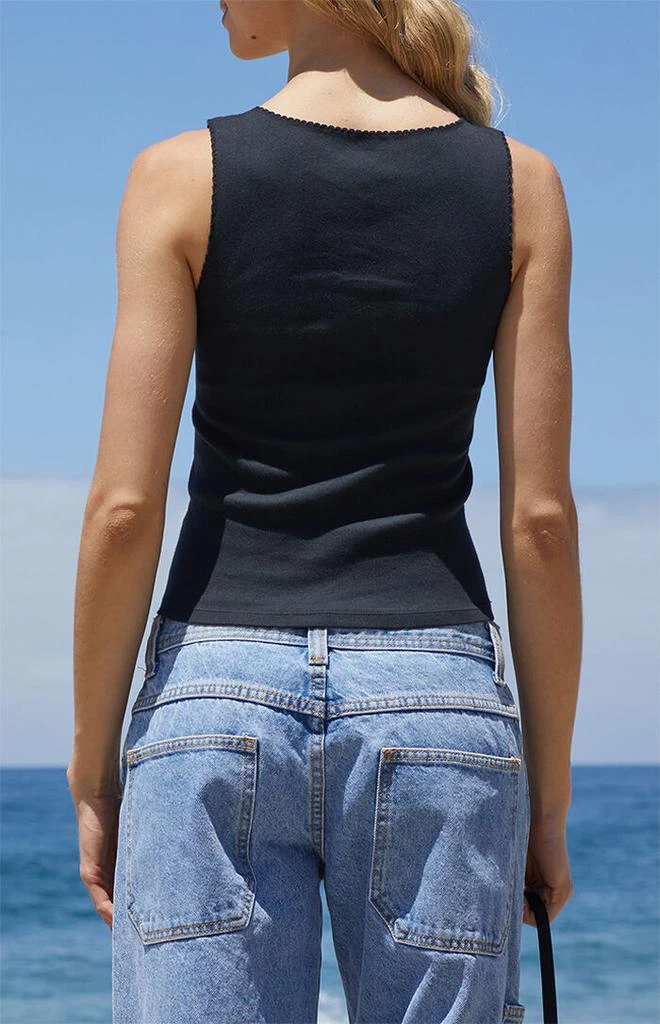 John Galt Black Vicki Tank Top 3