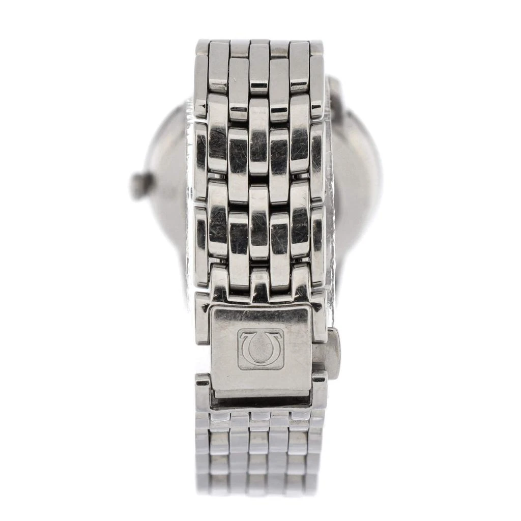 Omega De Ville Prestige Orbis Quartz Watch Stainless Steel with Diamond Markers 27 4