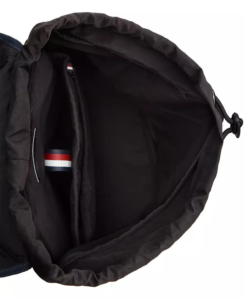 Tommy Hilfiger Men's Flap-Buckle Logo Backpack