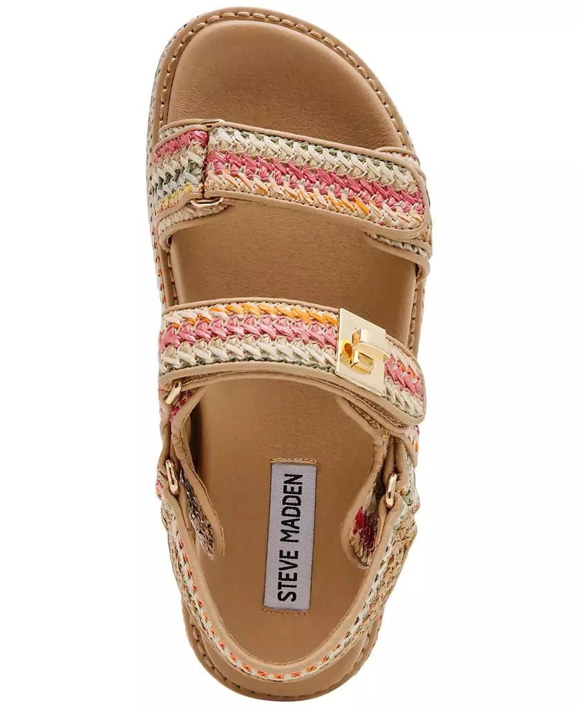 Steve Madden Women's Bigmona Platform Footbed Sandals 4