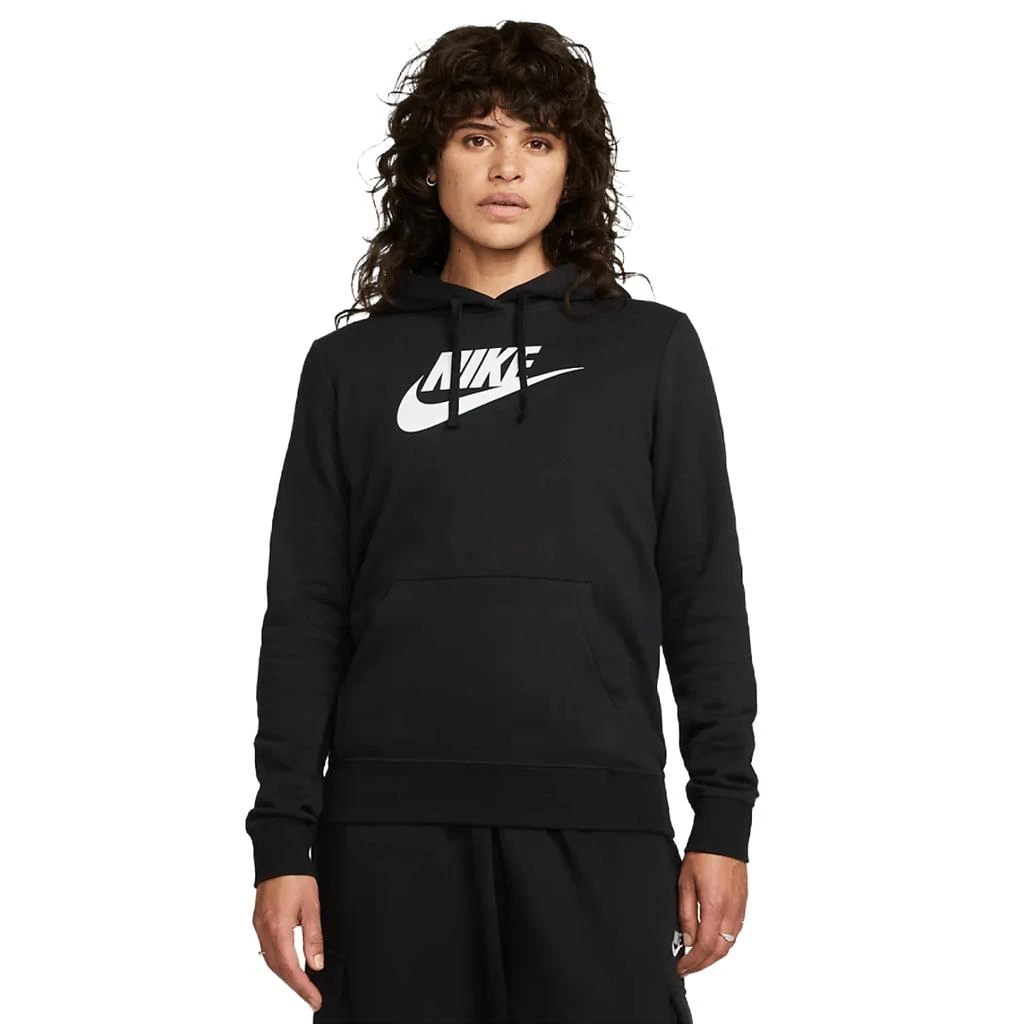 NIKE Nike Sportswear Club Fleece Logo Pullover Hoodie - Women's
