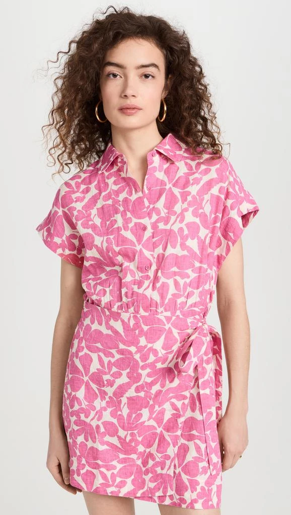 Apiece Apart Catania Wrap Mini Dress 6