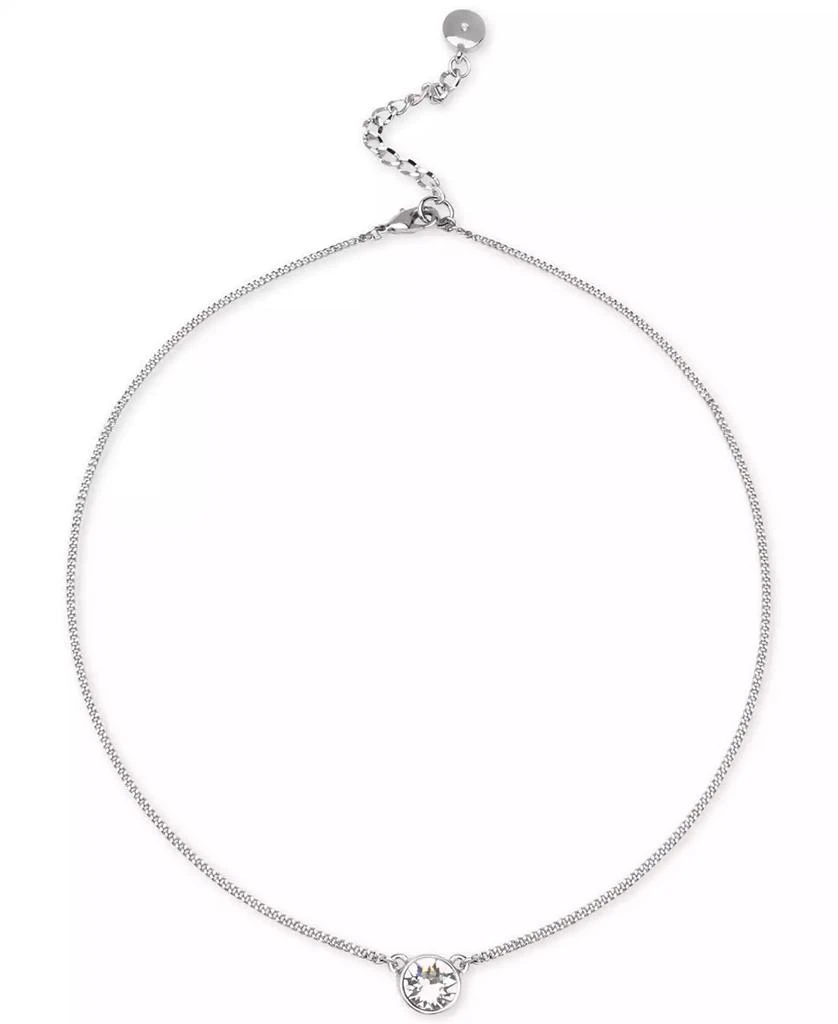 Givenchy Crystal Pendant Necklace, 16" + 2" Extender 2