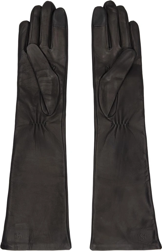 Handsome Stockholm Black Essentials Long Gloves 2