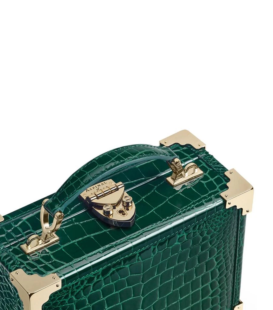 Aspinal of London Mini Leather Trunk Clutch Bag 5