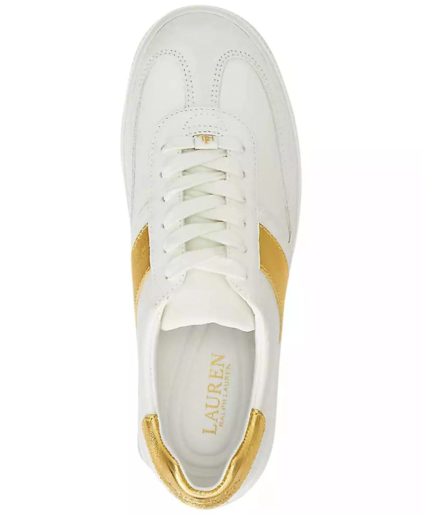 Ralph Lauren Women
s Braylee Round Toe Sneakers 4