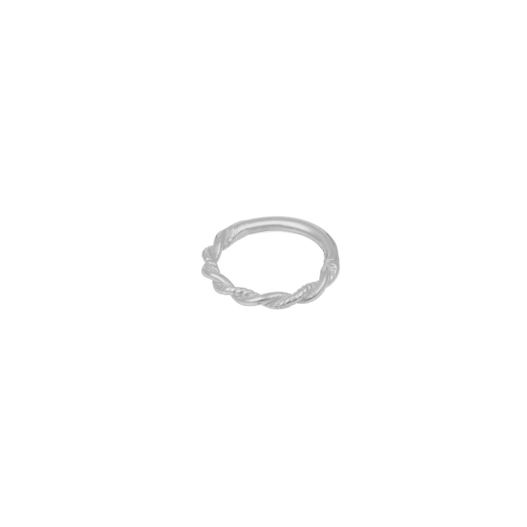 Orelia London Rope Twist Clicker Hoop 8mm