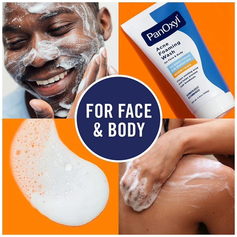 PanOxyl Foaming Acne Wash Maximum Strength 10% Benzoyl Peroxide 10