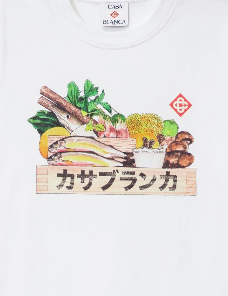 Casablanca Ingredients Printed T-shirt 6