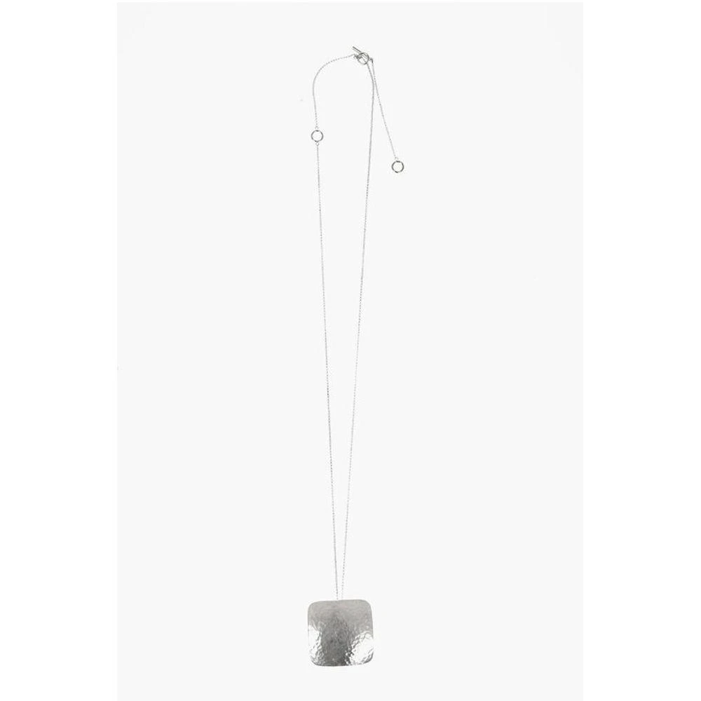 Jil Sander HAILSTORM Necklace with Interchangeable Silk Women's Straps 1