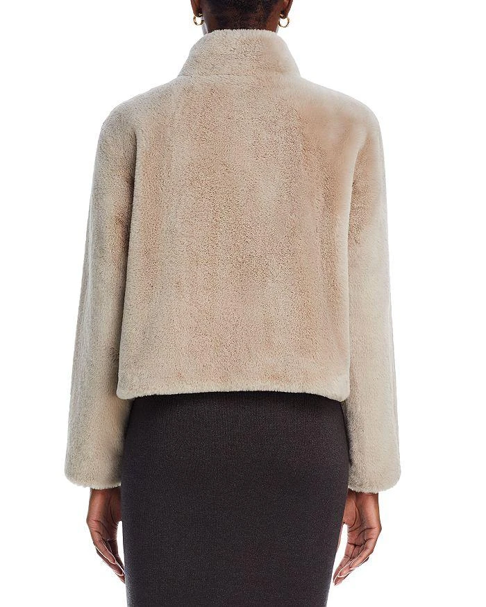 Velvet by Graham & Spencer Faux Fur Snap Front Jacket 3