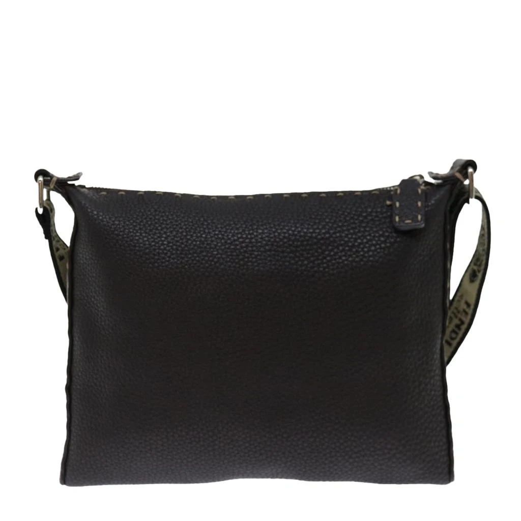 Fendi Fendi Selleria  Leather Shoulder Bag (Pre-Owned) 2