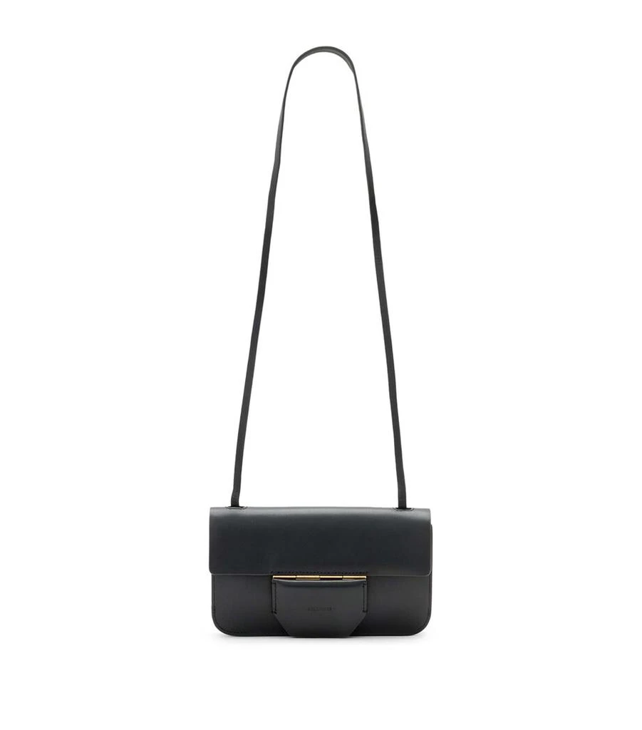ALL SAINTS Leather Ann Cross-Body Wallet 1