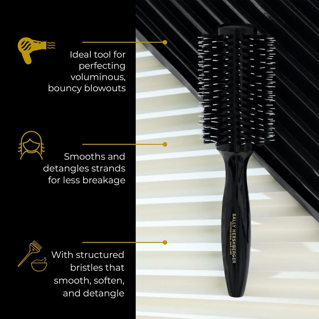 Sally Hershberger Large Round Brush-NP by  for Unisex - 1 Pc Hair Brush 2