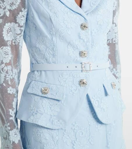 Self Portrait Lace midi dress 5