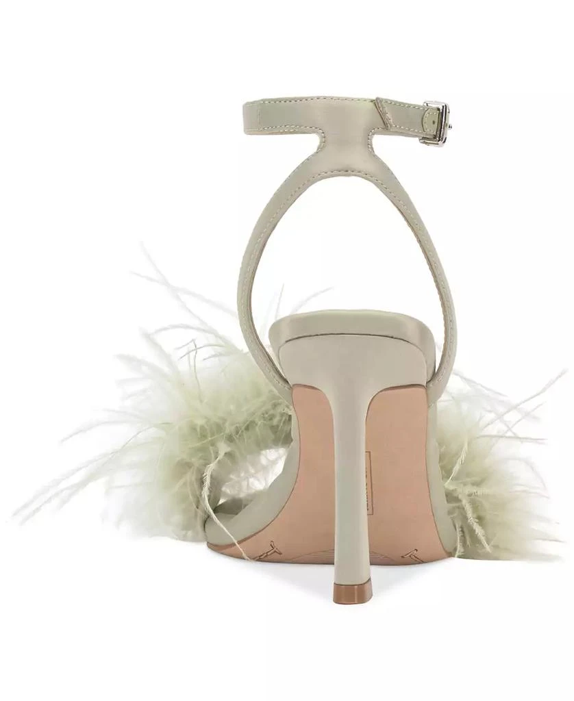 Vince Camuto Women's Penely Feathered High-Heel Dress Sandals 3