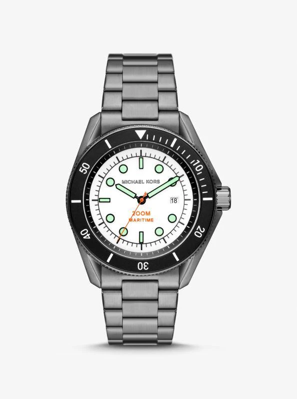 Michael Kors Oversized Maritime Gunmetal Watch 1