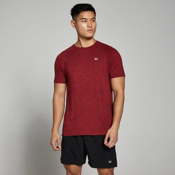 Myprotein MP Men's Performance Short Sleeve T-Shirt - Danger Marl 1