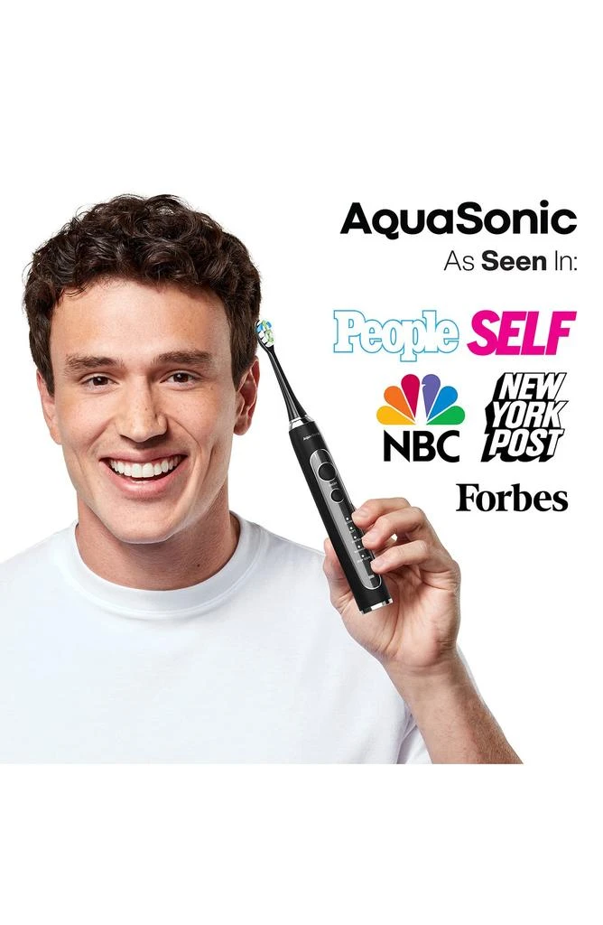 AquaSonic Elite Ultra-Whitening Power Toothbrush 6