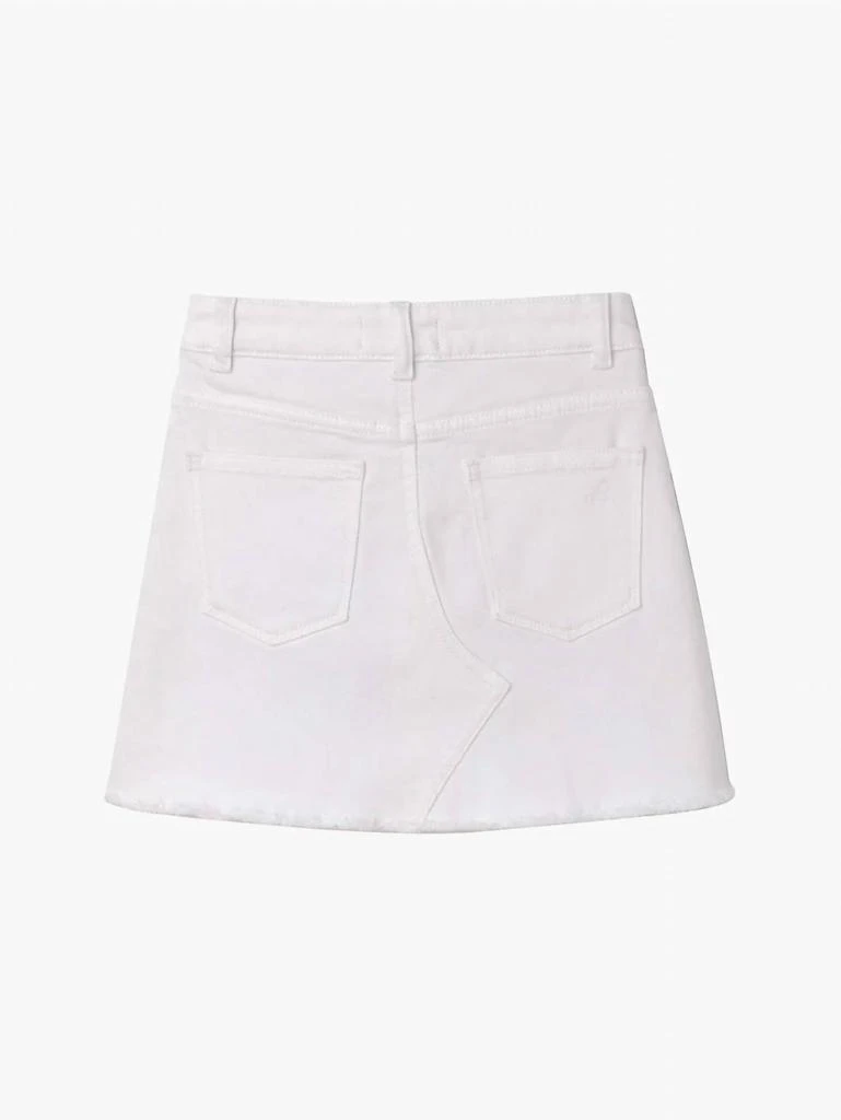 DL1961 - Women's Women's Denim Mini Skirt In White 2