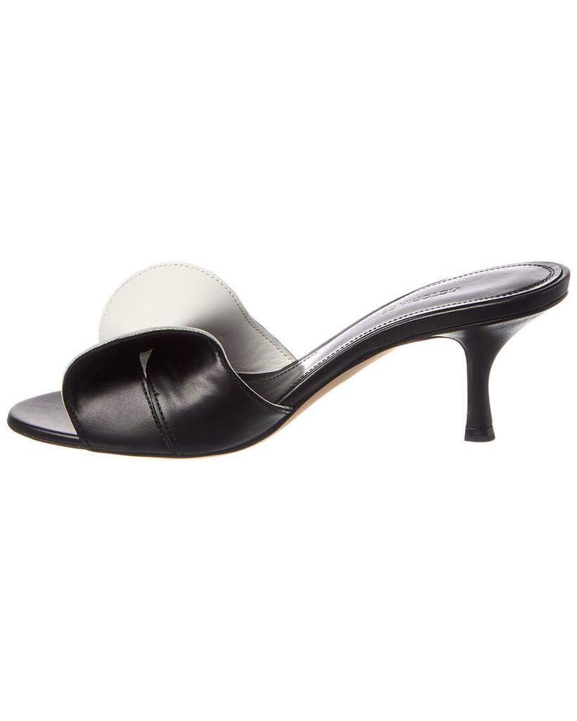 Victoria Beckham Bicolor Leather Sandal