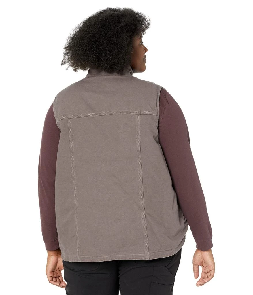 Carhartt Plus Size OV277 Sherpa Lined Mock Neck Vest 2