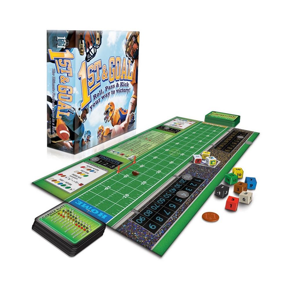 R&R Games 1st and Goal Football Board Game- Roll, Pass and Kick Your Way to Victory!