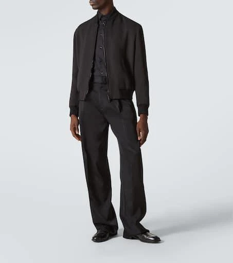 Giorgio Armani Cotton-blend poplin shirt 2