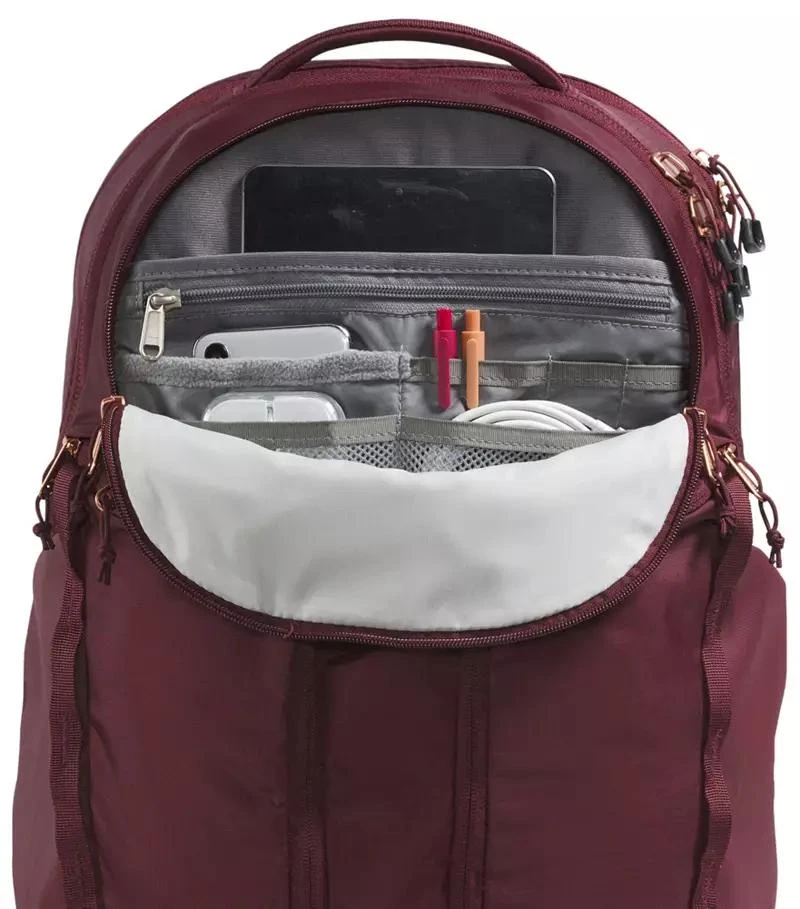 The North Face Women\'s Surge Luxe Backpack Burgundy Rose Gold Laptop Bag 31L The North Face Women main image 3