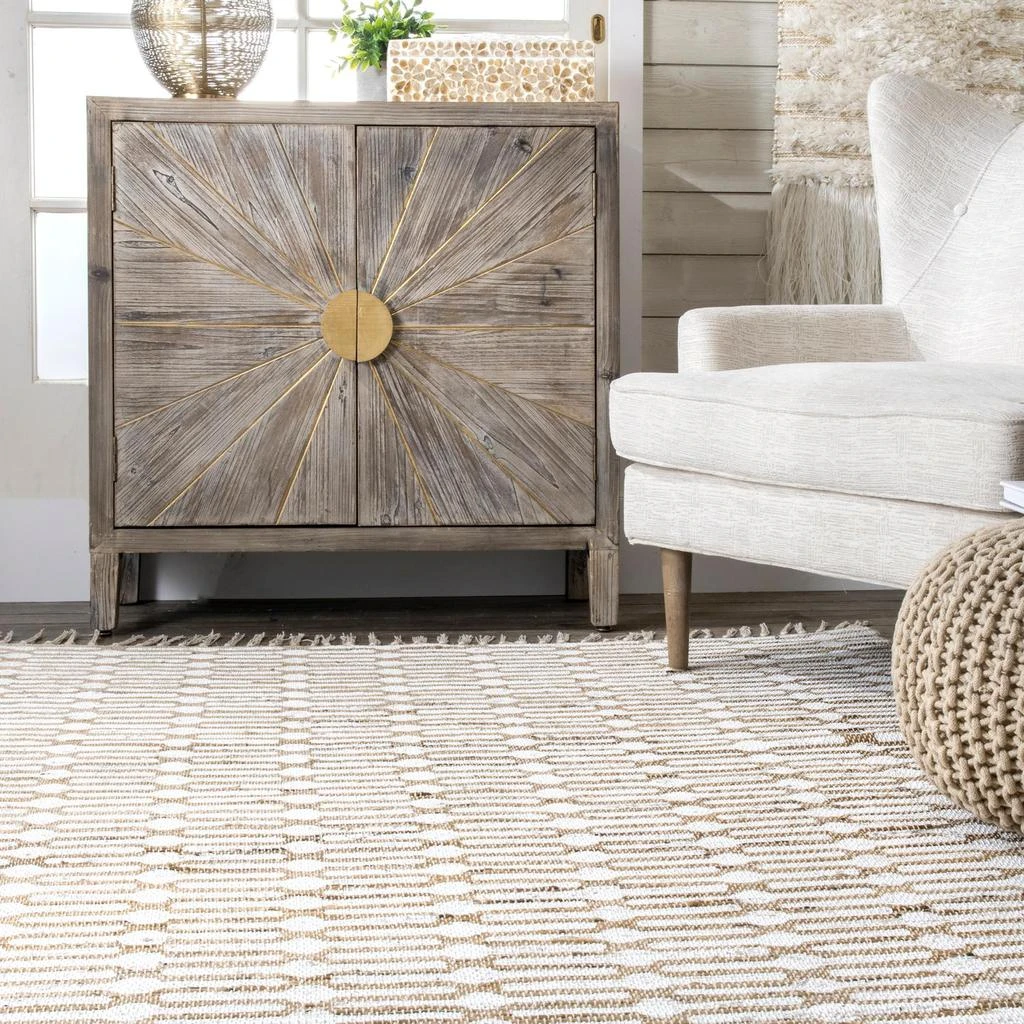 nuLOOM Lavena Printed Winged Trellis Area Rug 3