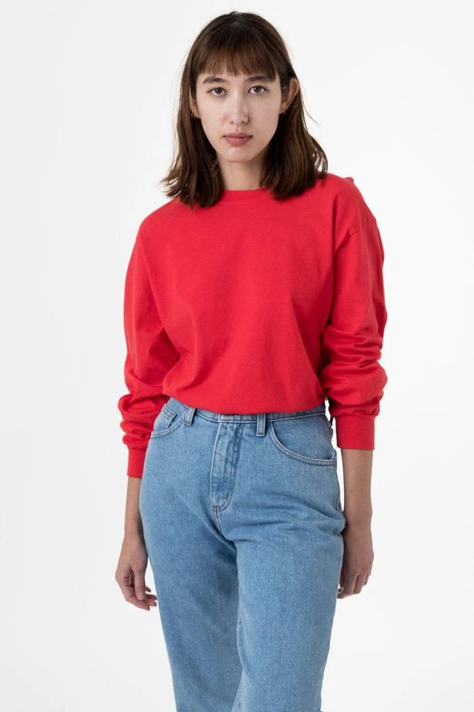Los Angeles Apparel 1810GD - Long Sleeve Garment Dye Pocket T-Shirt 13
