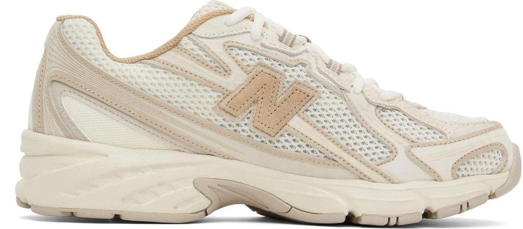 New Balance Off-White & Beige 740 Sneakers 1