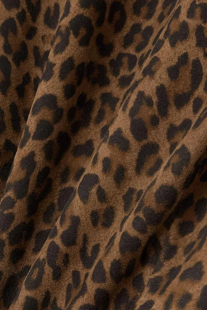DODO BAR OR Harel leopard-print suede flared pants 5