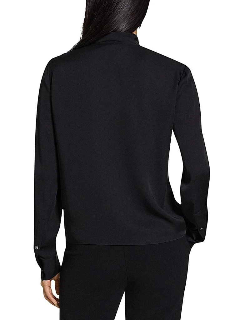 Theory Silk Tie-Neck Blouse 5
